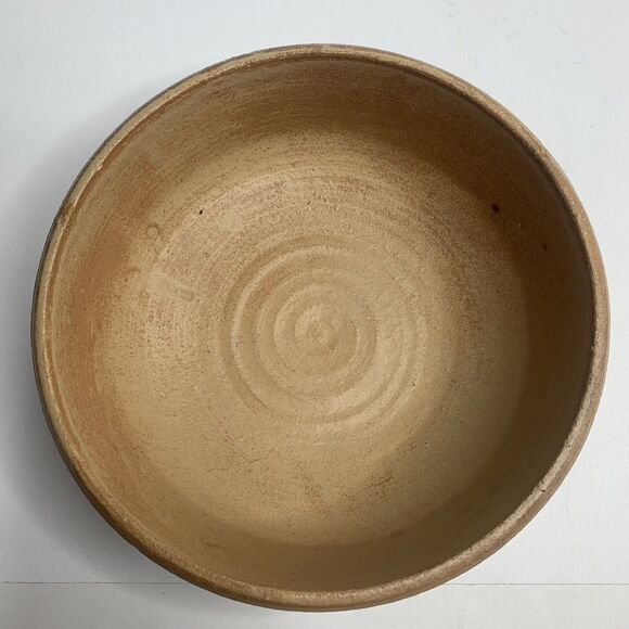 Midcentury 1967 Hal Fromhold Studio Art Pottery Bowl 8” - Picture 2 of 13
